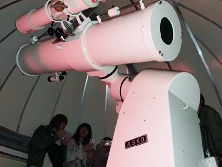 アストロコテージ・ガレリオの天体望遠鏡