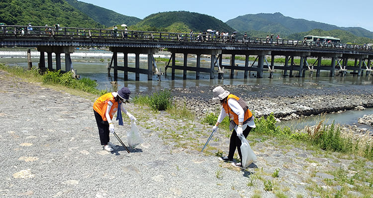 Clean-up volunteer activities