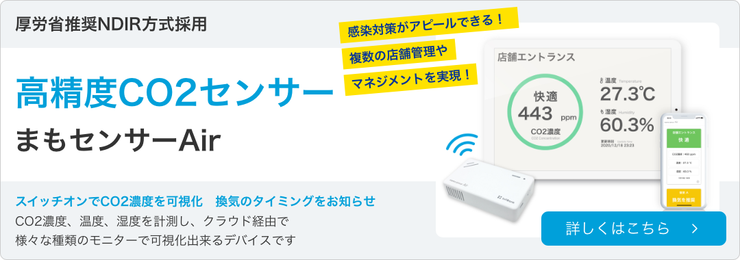 高精度CO2センサー まもセンサーAir