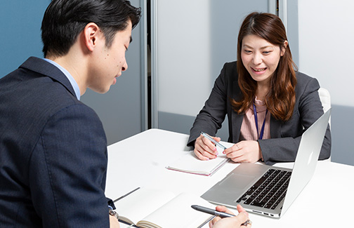 顧客の抱えているお悩み、課題をヒアリングします