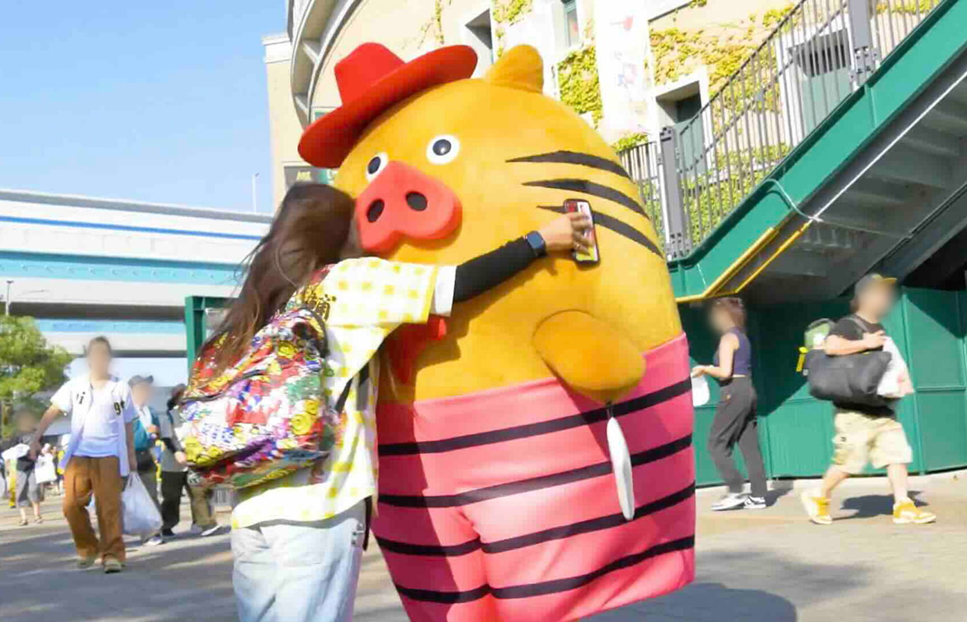 トラピックスナイターにて阪神甲子園球場に登場！